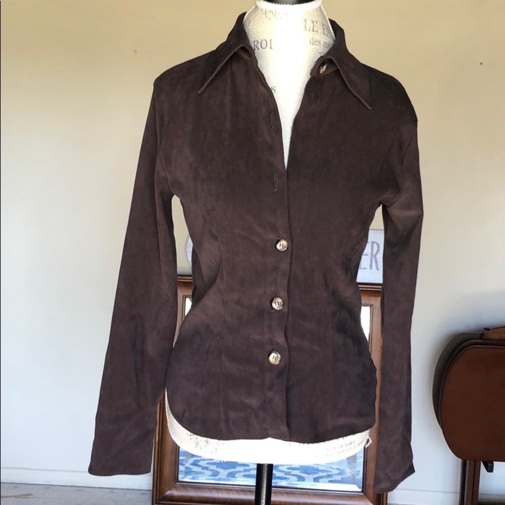 Brown Blouse